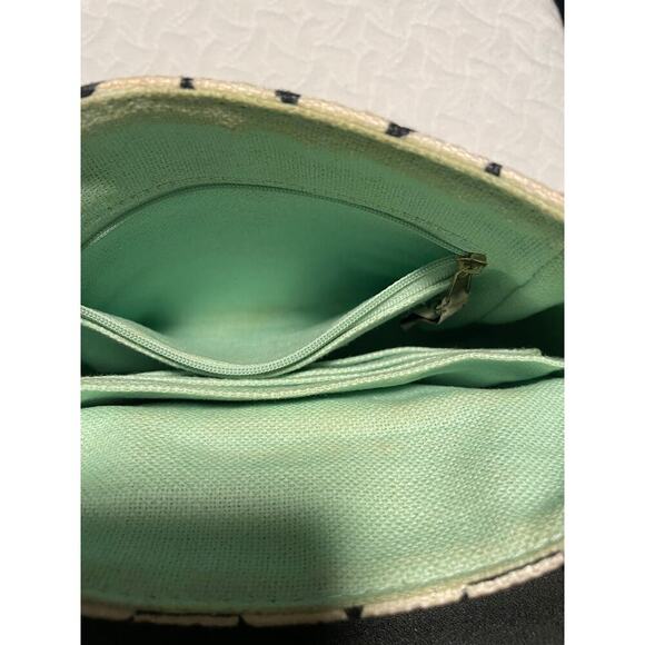 Spartina small black and white patterned crossbody bag - Picture 10 of 11